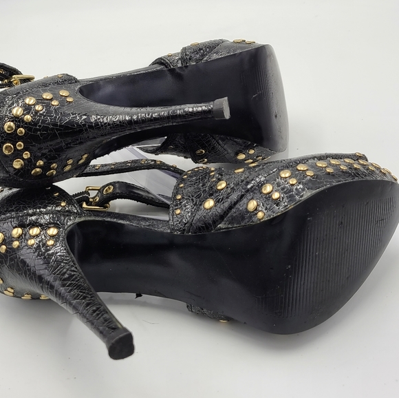 Steve Madden Stuning 5.5" Heel Womens 8.5 (black) - Picture 6 of 6